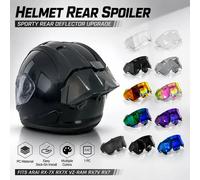 Per Arai RX-7X RX7X VZ Ram RX7V RX7 kit spoiler modifica casco posteriore moto