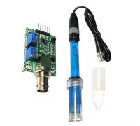 Per Arduino modulo di rilevamento pH e sonda BNC per la misurazione affidabile del liquido (modulo + blu)