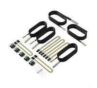 per arduino per kit sensore di temperatura 5-Pack con scheda adattatore per | Rivestimento in acciaio inossidabile 304, 1 m per lunghezza del cavo, sigillante conduttivo termico, per design durevole