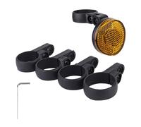 Per Aria Targhetta Bicicletta Riflettente Coda Luce Rack Sicurezza Attenzione