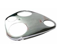 Per AEspares Ariel Square Four 1000cc Pannello Serbatoio Carburante Cromato Moto