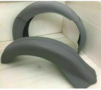 PER ARIEL VB 600cc VALVOLA LATERALE MONOCILINDRICA F/R PARAFANGO SET ACCIAIO ...