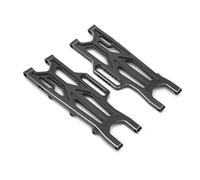 Per Arrma 1/10 Per Kraton 4X4 4S V2 Per BLX Per Outcast ARA330710 Bracci Sospensione Posteriori In Metallo Forcellone Parti Aggiornamento Per Auto RC Accessorio Per Auto RC(Black)