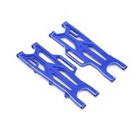 Per Arrma 1/10 Per Kraton 4X4 4S V2 Per BLX Per Outcast ARA330710 Bracci Sospensione Posteriori In Metallo Forcellone Parti Aggiornamento Per Auto RC Accessorio Per Auto RC(Blue)