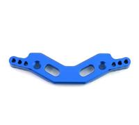 Per Arrma 1/10 Per Kraton Per Granite Per Big Per Rock Per Senton 4x4 3s Per Blx Rc Piastra Di Supporto Per Ammortizzatore Anteriore Posteriore In Metallo RC Modifiche(Blue,Front)