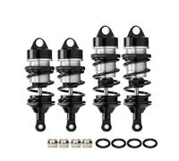 Per Arrma 6S Per Felony Per Limitless 1:7 1/7 4 Pezzi Ara330627 Ara330628 Ammortizzatori Anteriori E Posteriori In Lega Ammortizzatore RC Ricambi Auto RC Ammortizzatore Rc(Black)