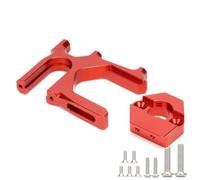 Per Arrma ARA320468 ARA320469 6S 1/8 Piastra Montaggio Motore Scorrevole In Alluminio RC Car Aggiornamenti Riparazioni Sostituzioni Accessori Parti Riparazioni RC(Red)