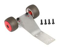 Per Arrma Per Granite Per Typhon Per Grom 1/18 RC Auto Aggiornamenti Parti Accessori Componenti Sostituzioni Per I Giocattoli In Metallo Wheelie Bar Ricambi Modellini RC(Red)