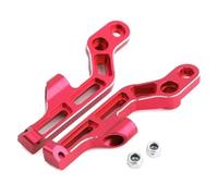 Per ARRMA Per INFRACTION 6S Per BLX ARA109001 ARA7615V2 Supporto Stabilizzatore Guscio Posteriore Metallo 1/7 RC Car Supporto Perno Guscio Posteriore Alluminio Accessori RC(Red)