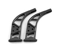 Per Arrma Per Infraction Per Limitless Per Felony 6S Per BLX 1/7 RC Car Parti Aggiornamento Diffusore Metallo Supporti Telaio Supporto Ala Posteriore Parti Crawler Rc(Black)