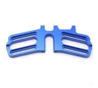 Per Arrma Per Infraction Per Limitless Per Felony 6S Per BLX 1/7 RC Car Parti Aggiornamento Supporto Doppio Motore Metallo Parti Crawler Rc(Blue)