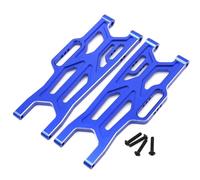 Per Arrma Per Kraton 4X4 4S V2 Per BLX Per Outcast ARA330711 1/10 Bracci Sospensione Anteriori Metallo Braccio Oscillante RC Car Trucks Sostituzione Parti Aggiornamento RC(Blue)