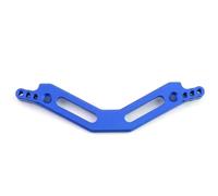 Per Arrma Per Kraton Big Per Rock Per Senton 4x4 3s Per Blx 1/10 RC Aggiornamenti Parti Piastra Supporto Ammortizzatore Anteriore Posteriore Parti Crawler Rc(Blue,Rear)