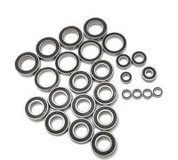 Per Arrma Per Kraton Per Outcast 8S 1/5 26 Pezzi Kit Completo Cuscinetti Sfera Acciaio Cromato A Gola Profonda Guarnizioni In Gomma Nera Preingrassate Auto RC Cuscinetti Rc