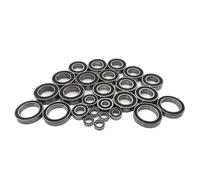 Per Arrma Per Kraton Per Outcast 8S 1/5 26 Pezzi Kit Completo Cuscinetti Sfera Cuscinetti Gola Profonda Preingrassati Auto RC Con Guarnizione Gomma Nera Parti Aggiornamento Parti Cuscinetti RC