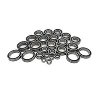 Per Arrma Per Kraton Per Outcast 8S 1/5 26 Pezzi Kit Completo Di Cuscinetti A Sfere A Gola Profonda Preingrassati Auto RC Con Guarnizione In Gomma Nera Parti Cuscinetti RC