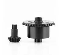 Per Arrma Per Kraton Per Senton Big Per Rock Per Granite Per Outcast 4x4 1/10 Scatola Differenziale Metallo 37T Ingranaggio Principale Ingresso 13T Ricambio RC Accessorio Per Auto RC(Black)