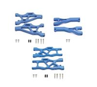 Per ARRMA Per Mojave 6S 4WD Per BLX 1/7 6 Pezzi Braccio Sospensione Anteriore Posteriore Metallo Per Set Bracci Oscillanti Parti Aggiornamento Auto Camion RC Rc Giocattoli(Blue)