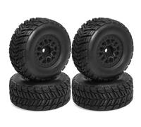 Per ARRMA Per Mojave Per GROM 1/14 1/16 1/18 4 Pezzi Pneumatici Ruote Esagonali 12mm Vuoto OD 2.56 "RC Off On Road Short Course Truck Ricambi Pneumatici RC