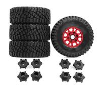 Per ARRMA Per Mojave Per TRAXXAS Per UDR Per Yikong DF7 Per FS Pneumatico Camion 126 Mm Per Desert Short Course Con Ruota Esagonale 12/14/17 RC Car Parti Modifiche RC(Red)