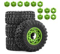 Per Arrma Per Senton Per Traxxas Per SLASH RC Auto 109 Millimetri 1/8 Breve Camion Pneumatico Intercambiabile 12/14/17 Ruota Esagonale Hub Parti Aggiornamento Accessori Modellismo RC