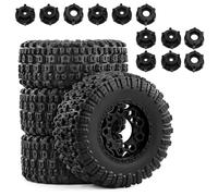 Per Arrma Per Senton Per Traxxas Per SLASH RC Auto 109 Millimetri 1/8 Breve Camion Pneumatico Intercambiabile 12/14/17 Ruota Esagonale Hub Parti Aggiornamento Accessori Modellismo RC