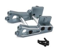 Per Arrma Per Typhon Per Grom 223S Per BLX MEGA 1/14 Metallo Ala Posteriore Montaggio Set RC Auto Parti Aggiornamento Accessori Modello Parti Rc(Grey)