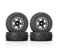 Per Arrma Per Typhon Per GROM 2S 1/18 RC Crawler Car 4 Pezzi 69mm Pneumatici Gomma Pneumatici RC Auto Parti Aggiornamento Accessori Accessori RC(Black)