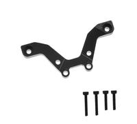 Per ARRMA Per Typhon Per Grom Mega 380 1/18 RC Parte Piastra Ammortizzatore Anteriore In Lega Di Alluminio 7075 Parti Della Staffa Dell'ammortizzatore Accessoires Rc(Black)