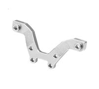 Per Arrma Per Typhon Per Grom Mega GPM 7075 380 1/14 Piastra Ammortizzatore Anteriore In Lega Auto Modello RC Aggiornamenti Sostituzioni Riparazioni Parti Parti Rc(Silver)