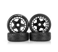 Per Arrma Per Vendetta Per KM C3 W48 1/8 4 Pz Pneumatico Modello Controllo Remoto Auto Piatto Per Corsa Jogging Tensione Accessorio Modificato Sostituzione Pneumatici