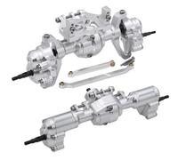 Per Ascent-18 Per Redcat 1/18 Asse Portale Anteriore Posteriore Alluminio Set Completo Assi Con Servo Mount RC Crawler Parti Aggiornamento Rc Assali Portale Set