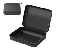 per aspirapolvere per auto, in EVA Oxford PU, 22 x 18 x 7 cm, borsa portatile per aspirapolvere per auto, organizer per peli di animali domestici con scomparto in rete con cerniera per