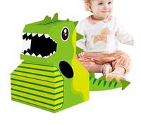 per assemblare animali di cartone, dinosauri da assemblare in cartone | Giocattolo con vestito di dinosauro, giocattolo educativo interattivo genitore-figlio per il ruolo