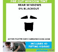 Per Aston Martin DB12 Vanquish 2004-04 Pre Taglio Pellicola Finestrini Post. 0%