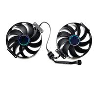 per ASUS GeForce RTX3060ti 3070 Dual/Si OC Scheda Grafica Ventola di Ricambio CF9010u12D(A Pair of Fans)