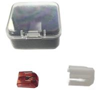 Per AT-VMN95E Nude Ellittica Stylus Tip 0,3 x 0,7 mil per Audio-Technica VM95 e XP5 Giradischi Cartucce (con Pennello)
