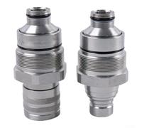 per attacco rapido V1311-77150 V1311-77140 per Kubota SSV65 SVL75-2 SVL95-2S Loader - Adattatore idraulico in acciaio