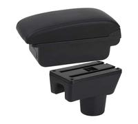 Per Attrage Per Mirage Per Space Star Box Bracciolo Auto Parti Retrofit Accessorio Per Stoccaggio Coperchi Braccioli Auto(C1 Black Line No Usb)