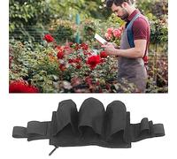 per Attrezzi per la Pulizia, Tasca in Vita in Tessuto Oxford Impermeabile, Custodia per Attrezzi per la Pulizia Artigianale da Giardino, per le Pulizie (Nero)