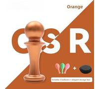 per attrezzo Equalizzazione Orecchie con 3 Palloncini Inclusi | per tecnica Frenzel, mastering equalization, safe diving practice, essential gear, beginner friendly(Orange)