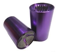 per attrezzo Punta Stecca 2in1 Alluminio Levigatura per attrezzo | Funzione ago e levigatura, design compatto, manutenzione per versatile, per facile da usare, risultato professionale(Purple)