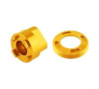 per attrezzo Smontaggio e Tappo per Guarnitura per sram per dub NX per gx | Lega alluminio 6061, compatibilità per dub BB30, scivolamento, design leggero, nero oro argento(Golden)