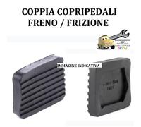Per Audi 80 B2 (81,85) 1.6 D 54cv 08/1980-08/1986 Coppia Copripedali Freno/Friz.