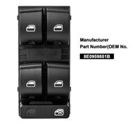 PER AUDI A2 PULSANTIERA ANT.SX COMANDO ALZAVETRI AUDI A2 8E0959851B INTERRUTTORE