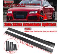 PER AUDI A3 8P 8V S3 A1 8X TT RS TTS LATERALI LATO GONNA ESTENSIONE SOTTO 2.2M
