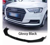 PER AUDI A3 8V FACELIFT 2016-2020 SPOILER LAMA SOTTO PARAURTI ANTERIORE SPLITTER