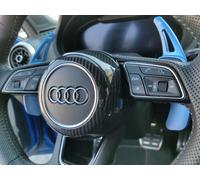 Per Audi A3 A4 A5 Tt TTS Ttrs R8 17-20 Carbonio Fibra Sterzo Ruota Centro Cover