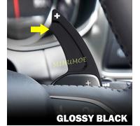 Per Audi A3 A4 B8 A5 A6 C7 A7 A8 Q5 Q3 TT 2013 2014 Volante per auto Shift Paddle Shifter Accessori estesi Nero lucido