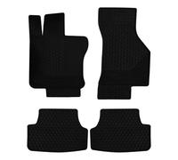 Per Audi A3 dal 2012 Set 4 Tappetini Tappeti Neri in Gomma su misura GDS